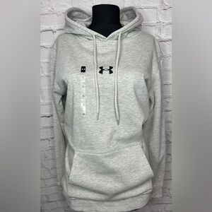 NWT Under Armour Light Gray Pullover